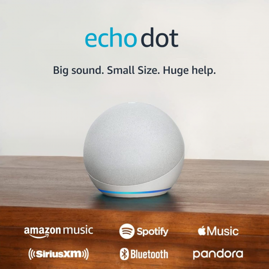 Amazon Echo Dot 5. Generation – Gletscherweiß Amazon Echo Dot 5. Generation – Gletscherweiß