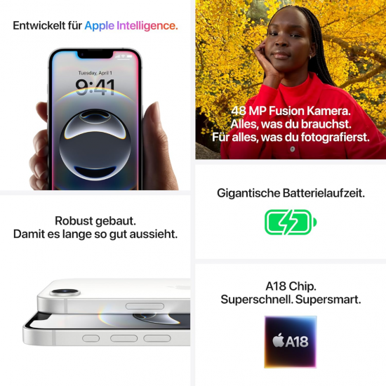 Apple iPhone 16e (256GB) - Schwarz Apple iPhone 16e (256GB) - Schwarz