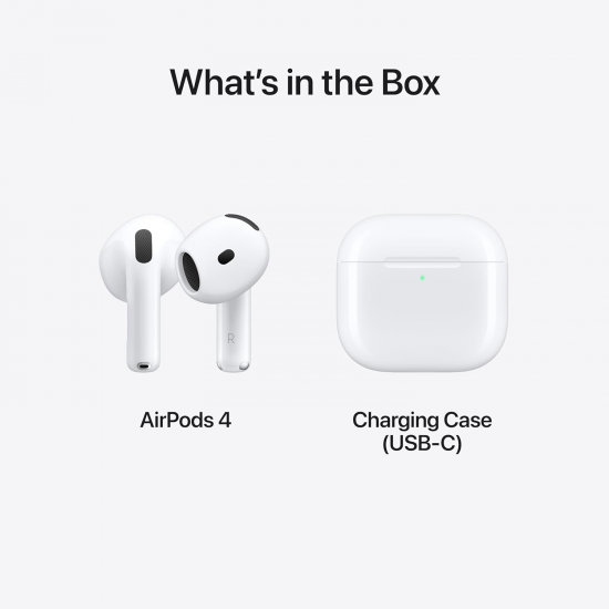 Apple AirPods 4 Kabellose Kopfhörer (Ohne aktive Geräuschunterdrückung) Apple AirPods 4 Kabellose Kopfhörer (Ohne aktive Geräuschunterdrückung)