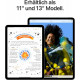 Apple 11" iPad Air 2024 (M2): Liquid Retina Display, 128 GB, WLAN – Violett