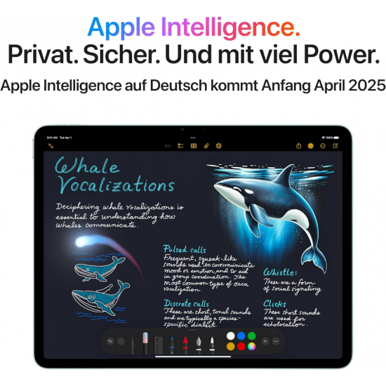 Apple iPad Air 2025 (WLAN, M3-Chip, 11 Zoll, 128 GB) – Blau Apple iPad Air 2025 (WLAN, M3-Chip, 11 Zoll, 128 GB) – Blau