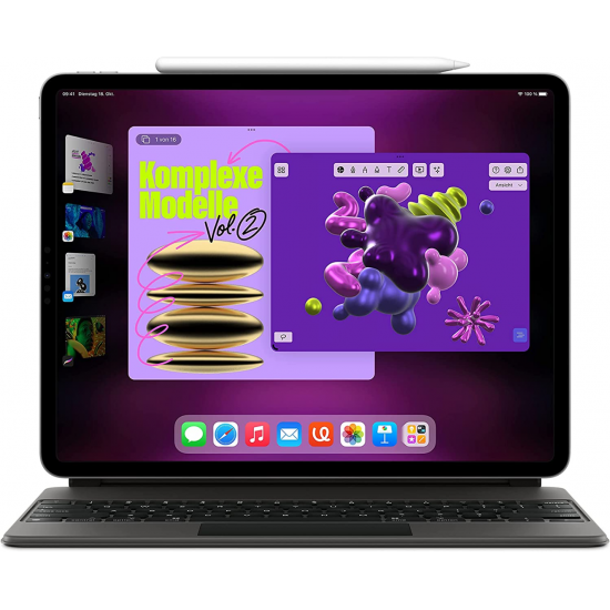 Apple iPad Pro 12,9 Zoll 6. Generation (2022, M2, Wi-Fi, 128 GB) - Silber Apple iPad Pro 12,9 Zoll 6. Generation (2022, M2, Wi-Fi, 128 GB) - Silber