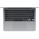 Apple MacBook Air 2024 (13.6", M3, 8GB + 256GB SSD) - Space Grau Apple MacBook Air 2024 (13.6", M3, 8GB + 256GB SSD) - Space Grau