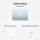 Apple MacBook Air 2024 (13,6 Zoll, M3, 16 GB + 256 GB SSD) – Himmelblau