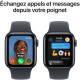 Apple Watch SE 2. Generation (2024, GPS 44 mm) Smartwatch mit Aluminiumgehäuse in Mitternacht und Sportarmband in Mitternacht (M/L) Apple Watch SE 2. Generation (2024, GPS 44 mm) Smartwatch mit Aluminiumgehäuse in Mitternacht und Sportarmband in Mitternacht (M/L)