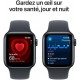 Apple Watch SE 2. Generation (2024, GPS 44 mm) Smartwatch mit Aluminiumgehäuse in Mitternacht und Sportarmband in Mitternacht (M/L) Apple Watch SE 2. Generation (2024, GPS 44 mm) Smartwatch mit Aluminiumgehäuse in Mitternacht und Sportarmband in Mitternacht (M/L)