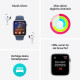 Apple Watch SE 2. Generation (GPS, 44 mm) Smartwatch mit Aluminiumgehäuse in Polarstern und Sportarmband in Polarstern (S/M). Apple Watch SE 2. Generation (GPS, 44 mm) Smartwatch mit Aluminiumgehäuse in Polarstern und Sportarmband in Polarstern (S/M).