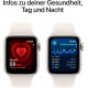 Apple Watch SE 2. Generation (GPS, 40 mm) Smartwatch mit Aluminiumgehäuse in Polarstern und Sportarmband in Polarstern (S/M). Apple Watch SE 2. Generation (GPS, 40 mm) Smartwatch mit Aluminiumgehäuse in Polarstern und Sportarmband in Polarstern (S/M).