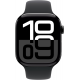 Apple Watch Series 10 (GPS, 42 mm) - Schwarzes Aluminiumgehäuse mit schwarzem Sportarmband S/M Apple Watch Series 10 (GPS, 42 mm) - Schwarzes Aluminiumgehäuse mit schwarzem Sportarmband S/M