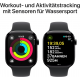 Apple Watch Series 10 (GPS, 42 mm) - Schwarzes Aluminiumgehäuse mit schwarzem Sportarmband S/M Apple Watch Series 10 (GPS, 42 mm) - Schwarzes Aluminiumgehäuse mit schwarzem Sportarmband S/M