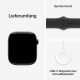 Apple Watch Series 10 (GPS, 42 mm) - Schwarzes Aluminiumgehäuse mit schwarzem Sportarmband S/M Apple Watch Series 10 (GPS, 42 mm) - Schwarzes Aluminiumgehäuse mit schwarzem Sportarmband S/M