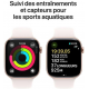 Apple Watch Series 10 (GPS, 42mm) - Rose Gold Aluminium Gehäuse mit S/M Light Blush Band Apple Watch Series 10 (GPS, 42mm) - Rose Gold Aluminium Gehäuse mit S/M Light Blush Band