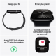 Apple Watch Series 10 (GPS, 46mm) - Silbernes Aluminiumgehäuse mit S/M Denim Sportband Apple Watch Series 10 (GPS, 46mm) - Silbernes Aluminiumgehäuse mit S/M Denim Sportband
