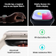 Apple Watch Series 9 (GPS, 45 mm) – Midnight-Aluminiumgehäuse mit M/L Midnight-Sportarmband