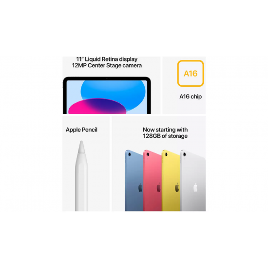 Apple iPad 2025 11 Zoll Wi-Fi 128GB - Rosa Apple iPad 2025 11 Zoll Wi-Fi 128GB - Rosa