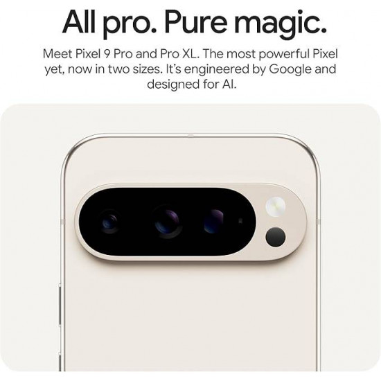 Google Pixel 9 Pro 5G Smartphone (16+128GB) - Porcelain Google Pixel 9 Pro 5G Smartphone (16+128GB) - Porcelain