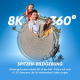 Insta360 X5 – Wasserdichte 360°-Actionkamera