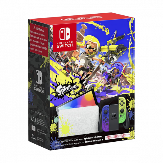 Nintendo Switch OLED Splatoon 3 Special Edition-Konsole Nintendo Switch OLED Splatoon 3 Special Edition-Konsole