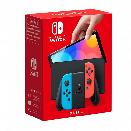 Nintendo Switch (OLED-Modell) Neon-Rot/Neon-Blau Nintendo Switch (OLED-Modell) Neon-Rot/Neon-Blau