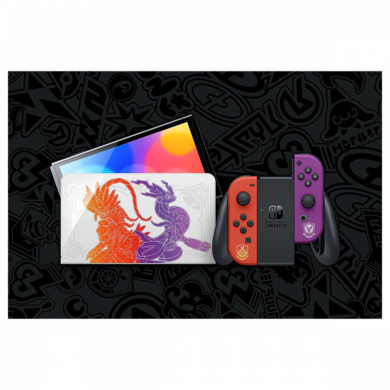 Nintendo Switch OLED Modell Pokemon Scarlet und Violet Limited Edition Konsole Nintendo Switch OLED Modell Pokemon Scarlet und Violet Limited Edition Konsole