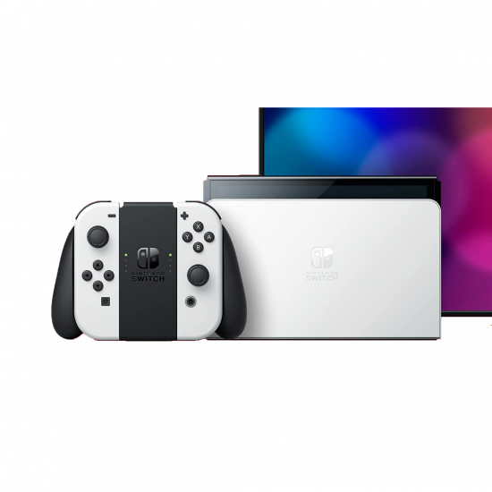Nintendo Switch (OLED-Modell) - Weiss Nintendo Switch (OLED-Modell) - Weiss