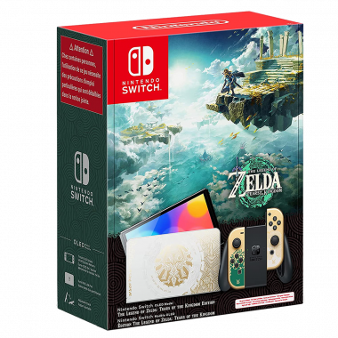 Nintendo Switch (OLED-Modell) Zelda Tears of the Kingdom Limited Edition (kein Spiel enthalten)