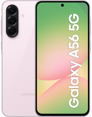 Samsung Galaxy A56 5G Smartphone (Dual-SIMs, 8+256GB) - Awesome Pink