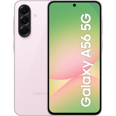 Samsung Galaxy A56 5G Smartphone (Dual-SIMs, 8+256GB) - Awesome Pink