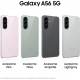 Samsung Galaxy A56 5G Smartphone (Dual-SIMs, 8+256GB) - Awesome Pink