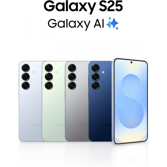 Samsung Galaxy S25 5G Smartphone (Dual-SIMs, 12GB+512GB) - Silver Shadow Samsung Galaxy S25 5G Smartphone (Dual-SIMs, 12GB+512GB) - Silver Shadow