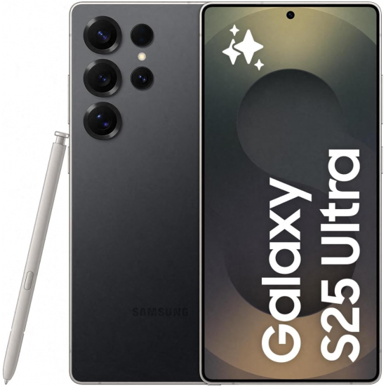 Samsung Galaxy S25 Ultra 5G Smartphone (Dual-SIM, 12GB+256GB) - Titan-Schwarz Samsung Galaxy S25 Ultra 5G Smartphone (Dual-SIM, 12GB+256GB) - Titan-Schwarz
