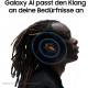 Samsung Galaxy Buds 3 Pro SM-R630 wireless In-Ear-Kopfhörer - Silber Samsung Galaxy Buds 3 Pro SM-R630 wireless In-Ear-Kopfhörer - Silber