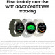 Samsung Galaxy Watch 7 BT 40 mm Smartwatches Aluminium Nitrilkautschuk - Cream Samsung Galaxy Watch 7 BT 40 mm Smartwatches Aluminium Nitrilkautschuk - Cream