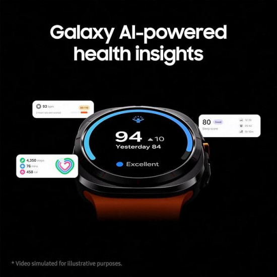 Samsung Galaxy Watch Ultra (LTE, 47mm) - Titanium Silver Samsung Galaxy Watch Ultra (LTE, 47mm) - Titanium Silver
