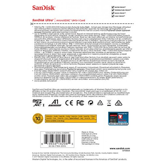 SanDisk Ultra 400GB microSDXC Memory Card SanDisk Ultra 400GB microSDXC Memory Card