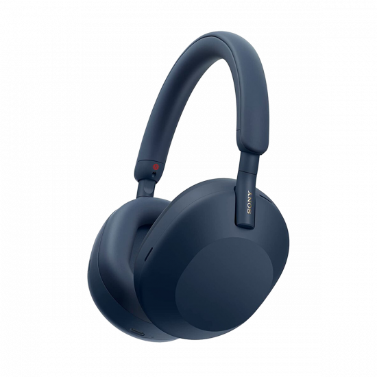 Sony Kabellose Kopfhörer mit Noise Cancelling WH-1000XM5 - Midnight Blue, Blau Sony Kabellose Kopfhörer mit Noise Cancelling WH-1000XM5 - Midnight Blue, Blau