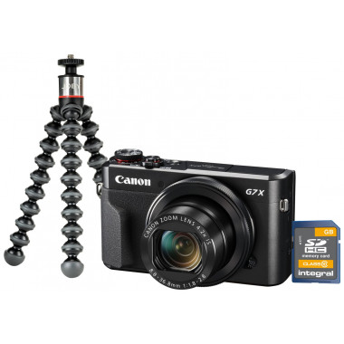 Canon G7X MKII Vlogger Kit - Schwarz