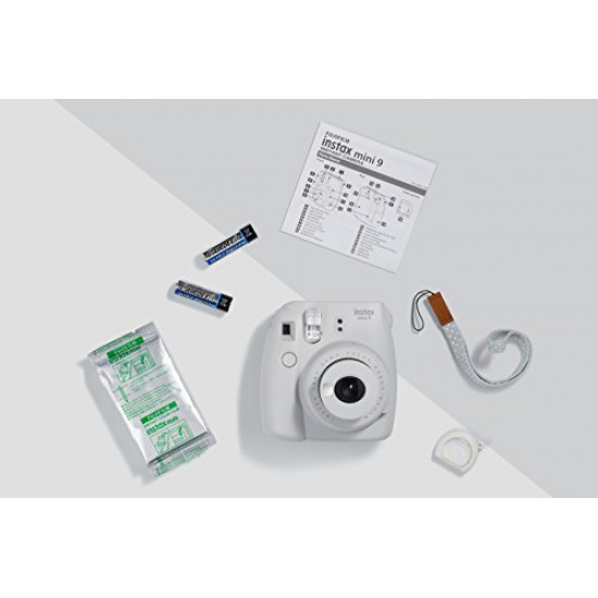 Fujifilm instax Mini 9 Camera Smoky White Fujifilm instax Mini 9 Camera Smoky White