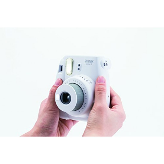 Fujifilm instax Mini 9 Camera Smoky White Fujifilm instax Mini 9 Camera Smoky White