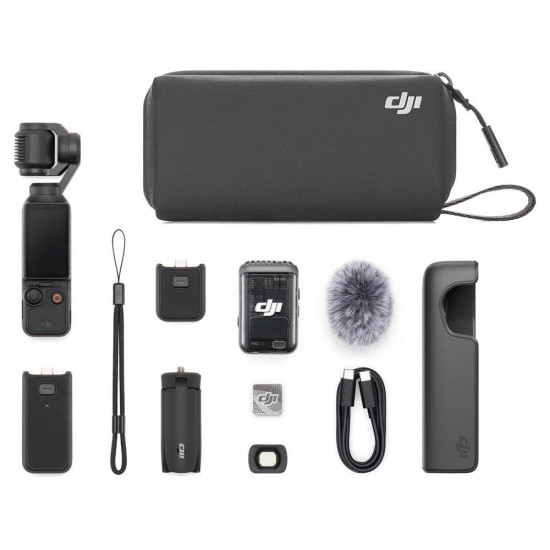 DJI Osmo Pocket 3 Kreativ Combo - Schwarz DJI Osmo Pocket 3 Kreativ Combo - Schwarz