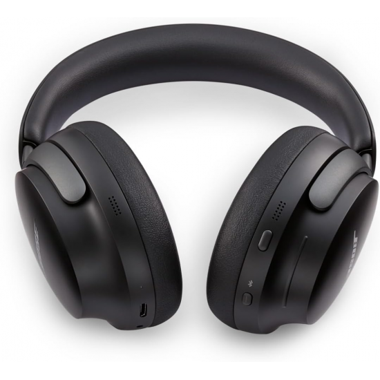 Bose QuietComfort Ultra – Kabellose Kopfhörer mit Geräuschunterdrückung und räumlichem Audio (Schwarz) Bose QuietComfort Ultra – Kabellose Kopfhörer mit Geräuschunterdrückung und räumlichem Audio (Schwarz)
