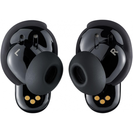 Bose QuietComfort Ultra Earbuds - Kabellose Ohrhörer mit Geräuschunterdrückung und räumlichem Audio (Schwarz) Bose QuietComfort Ultra Earbuds - Kabellose Ohrhörer mit Geräuschunterdrückung und räumlichem Audio (Schwarz)