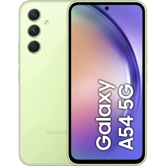 Samsung Galaxy A54 5G Smartphone (Dual-SIMs, 8+128 GB) - Limette