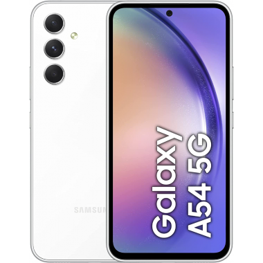Samsung Galaxy A54 5G Smartphone (Dual-SIMs, 8+128GB) - Weiß