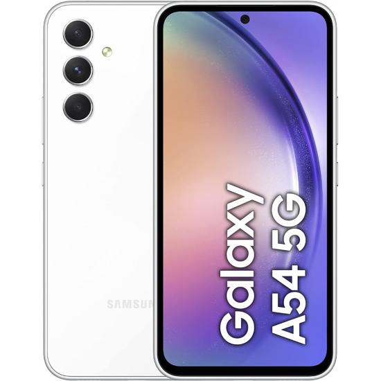 Samsung Galaxy A54 5G Smartphone (Dual-SIMs, 8+128GB) - Weiß