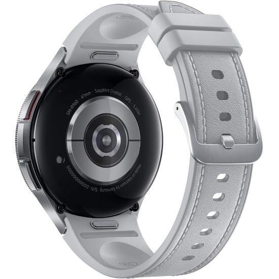 Samsung Galaxy Watch 6 Classic Smartwatch (Bluetooth, 47 mm) - Silber