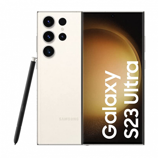 Samsung Galaxy S23 Ultra 5G Smartphone (Dual-SIMs, 12+512 GB) - Creme