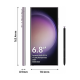 Samsung Galaxy S23 Ultra 5G Smartphone (Dual-SIMs, 12+512GB) - Lavendel