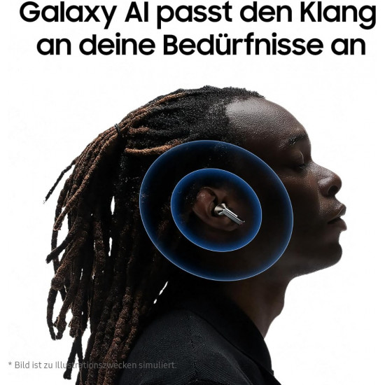 Samsung Galaxy Buds 3 Pro SM-R630 wireless In-Ear-Kopfhörer - Weiß Samsung Galaxy Buds 3 Pro SM-R630 wireless In-Ear-Kopfhörer - Weiß