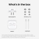 Samsung Galaxy Buds 3 Pro SM-R630 wireless In-Ear-Kopfhörer - Weiß Samsung Galaxy Buds 3 Pro SM-R630 wireless In-Ear-Kopfhörer - Weiß
